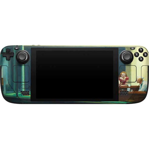 Edward Hopper Nighthawks 1942 Steam Deck Handheld Gaming Computer Skin